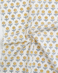 Indian Block Prints -  10 FWG Yellow