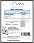 GE Table Runner - Lil' Diana