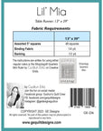 GE Table Runner - Lil' Mia