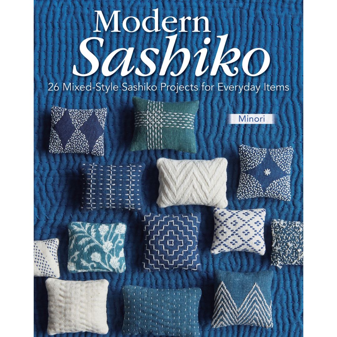 Modern Sashiko- 26 mixed-style projects