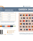Garden Snails Quilt - Pen+Paper Patterns