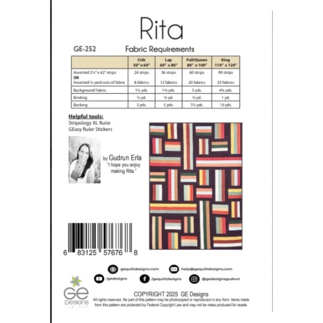 GE Quilt Pattern - Rita