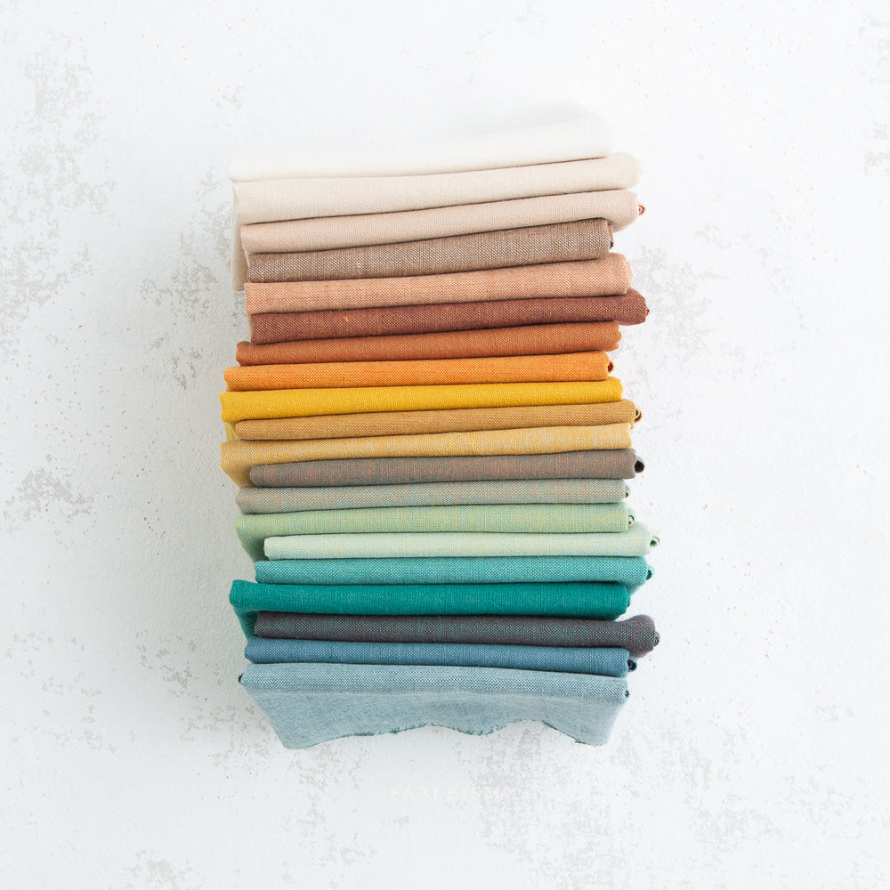 Watercolor Wovens - Landscape FQ-bundle (20 pcs)