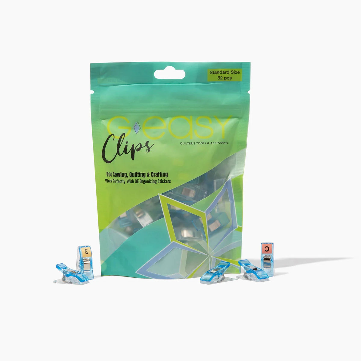 GE - Organizing Clips 52 pcs. - Blue