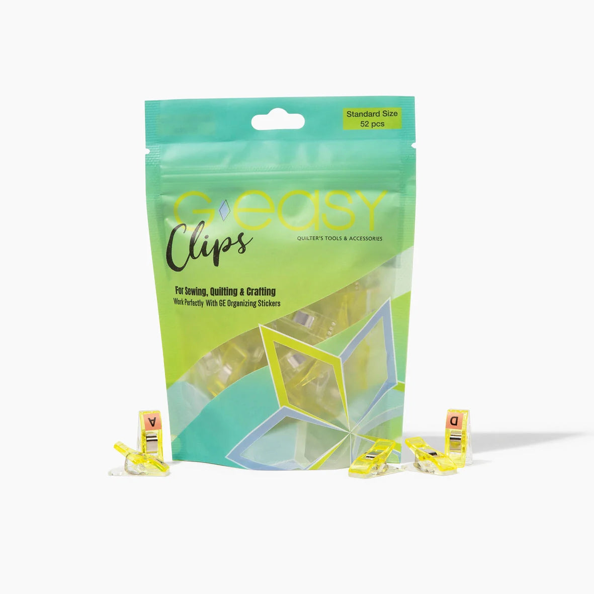 GE - Organizing Clips 52 pcs. - Yellow