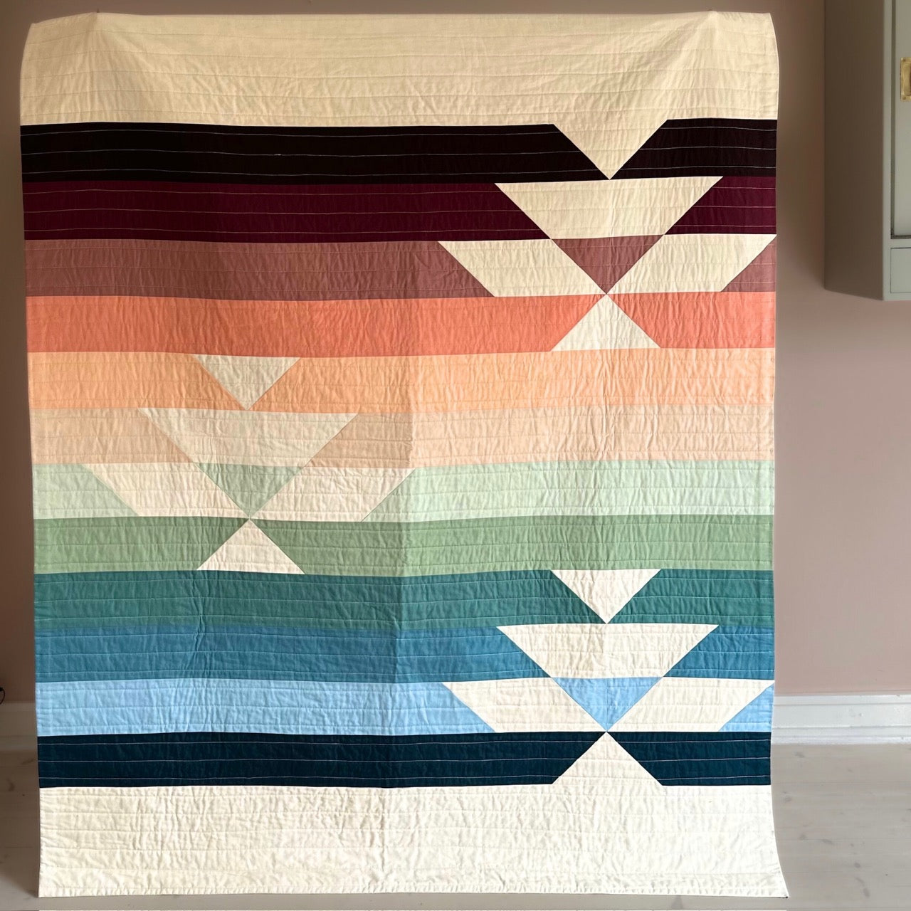 The Blanket Statement: West Hawk – Blossom Quilt